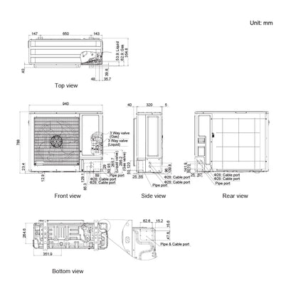 Fujitsu Lifestyle Range ASTH30KMTD