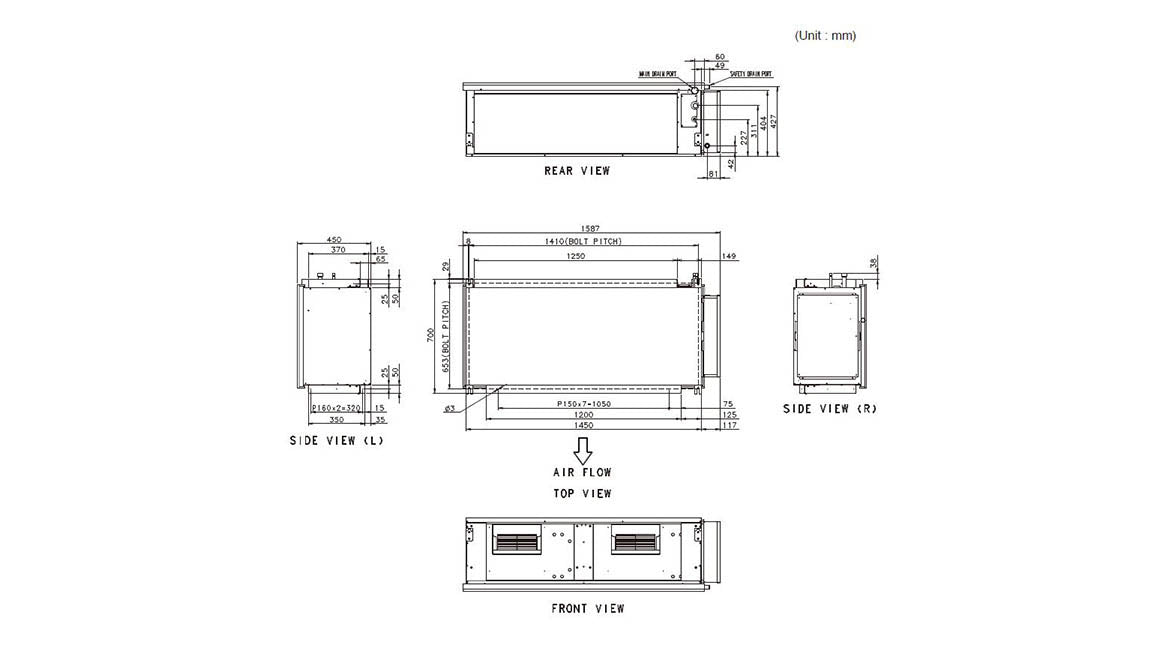 Fujitsu ARTH24KHTA (7.1kW)