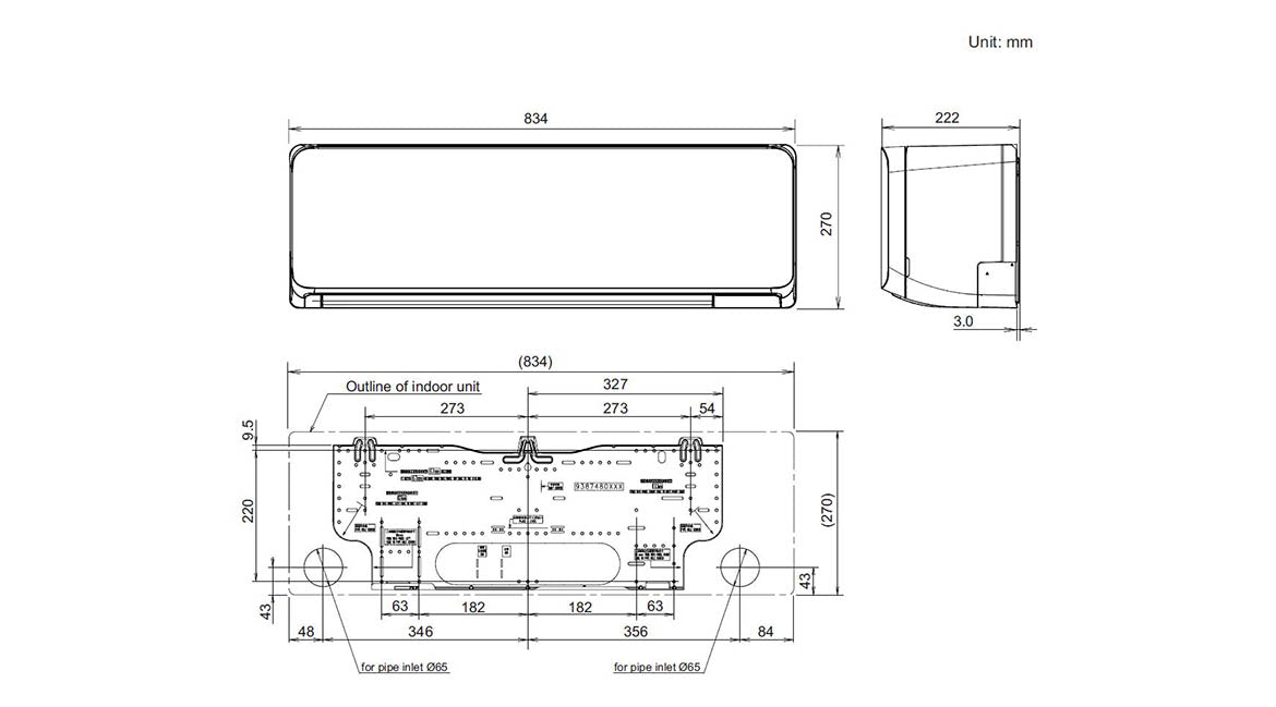 Fujitsu Lifestyle Range ASTG09KMTC (2.5kW)